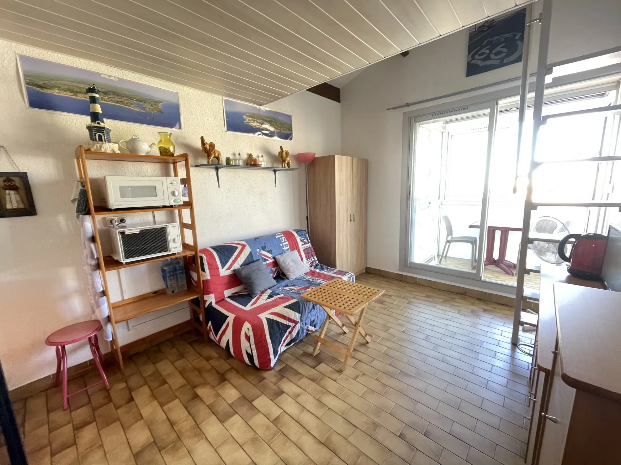 Studio avec petite vue mer et parking à Le Cap d'Agde 