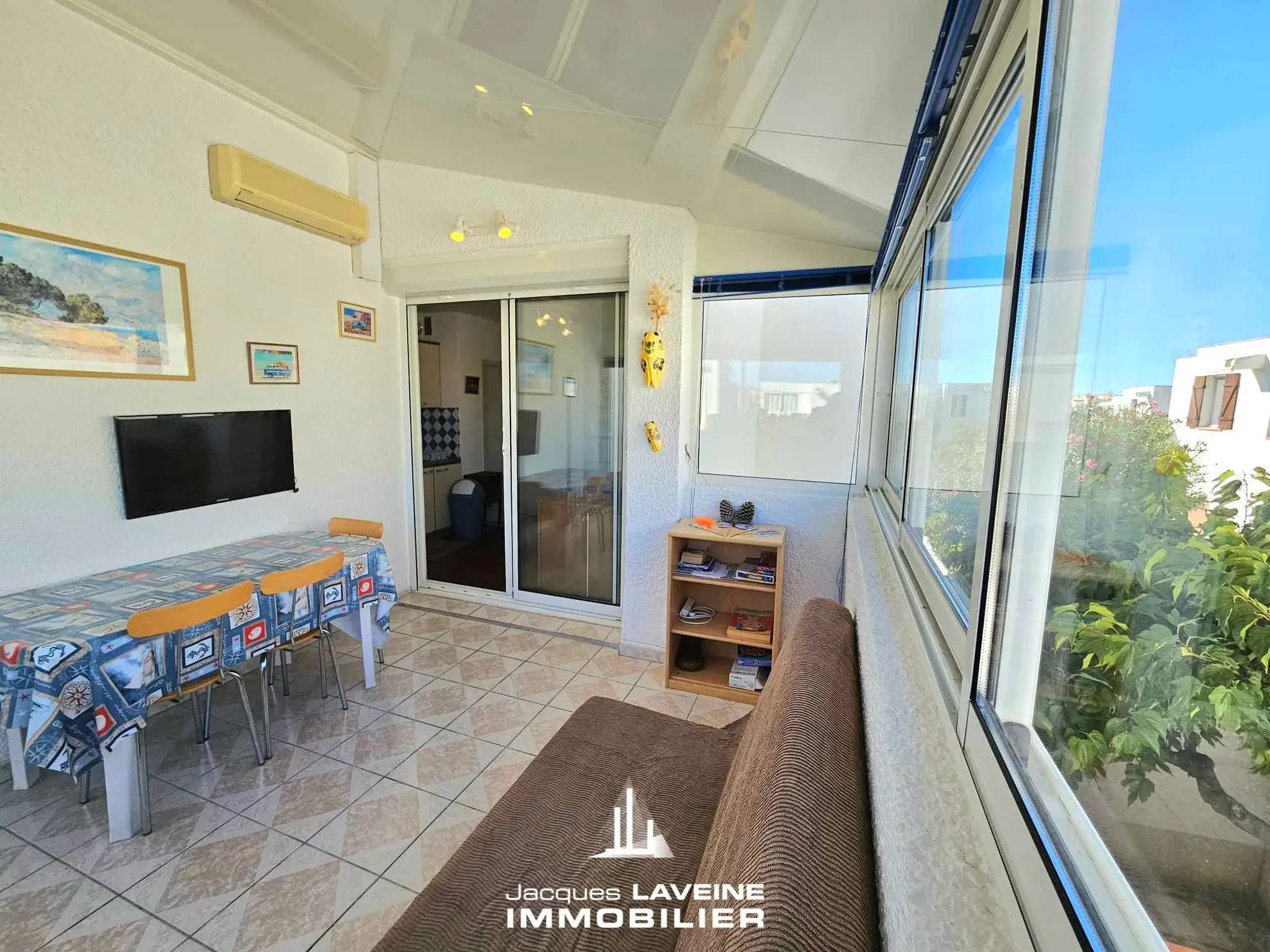 Appartement meublé de type F2 au Barcarès 