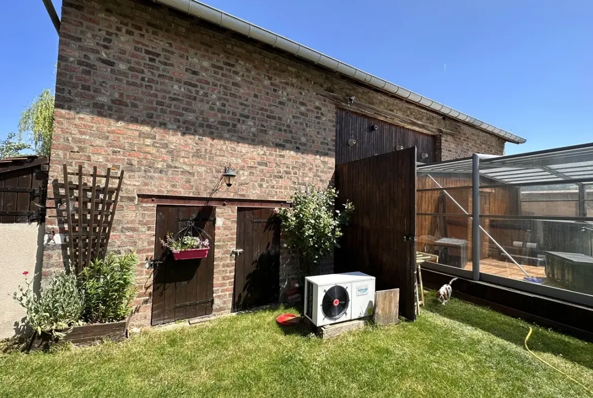 Fermette briarde avec piscine couverte à Bray-sur-Seine 