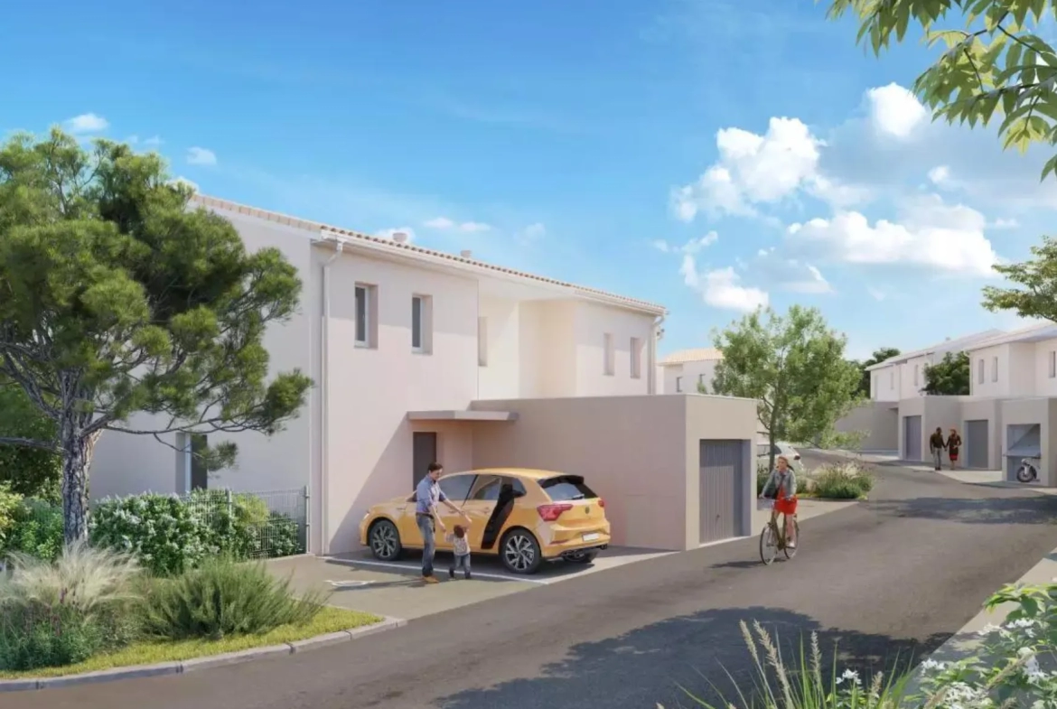 Villa T3 avec garage à Béziers 