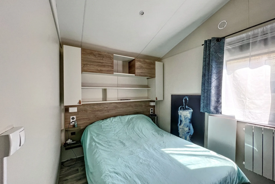 AFFAIRE A SAISIR - Mobilhome - 3 pièces - 33m2 - Camping L'Oasis des Dombes 
