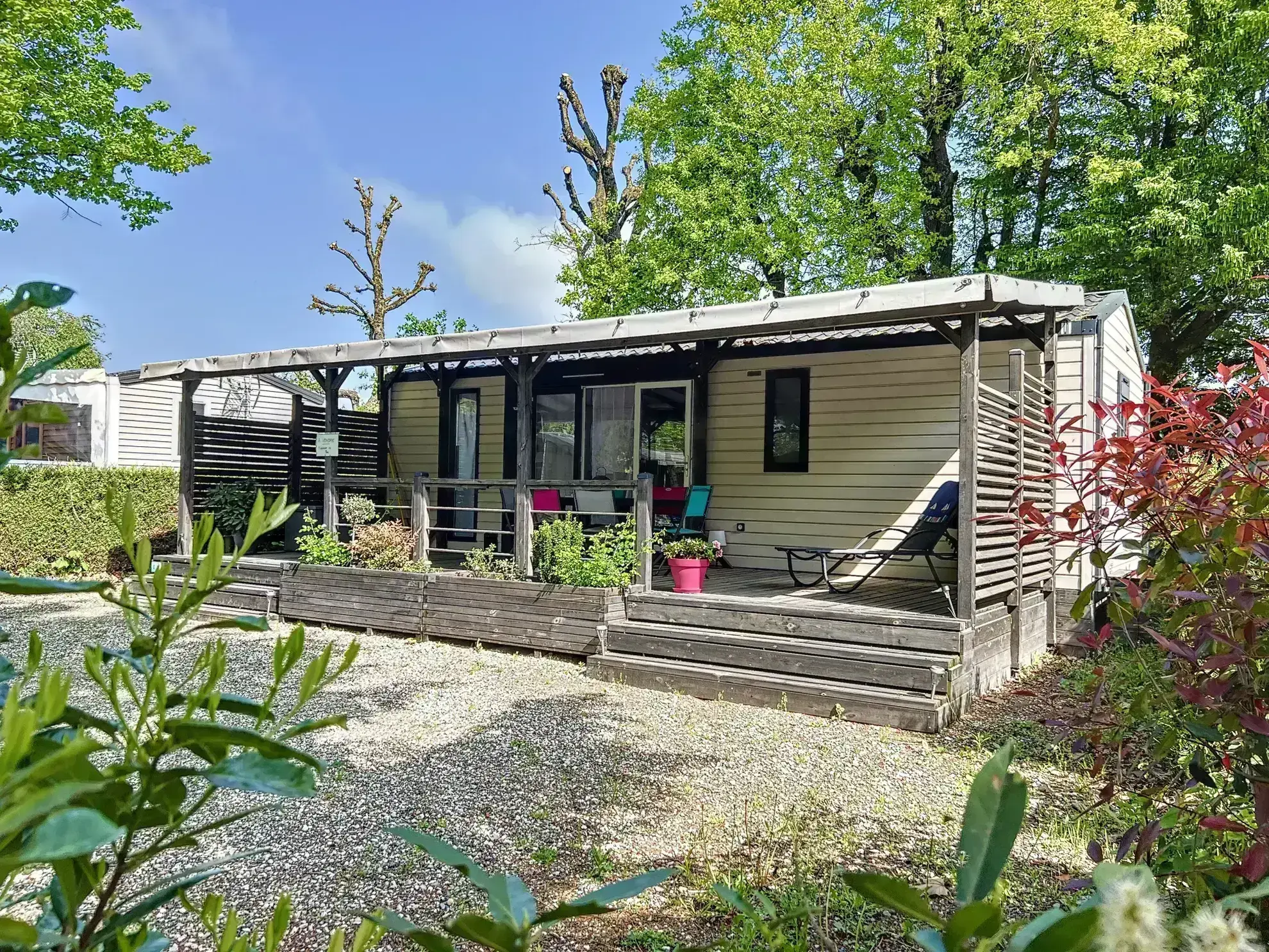 AFFAIRE A SAISIR - Mobilhome - 3 pièces - 33m2 - Camping L'Oasis des Dombes 