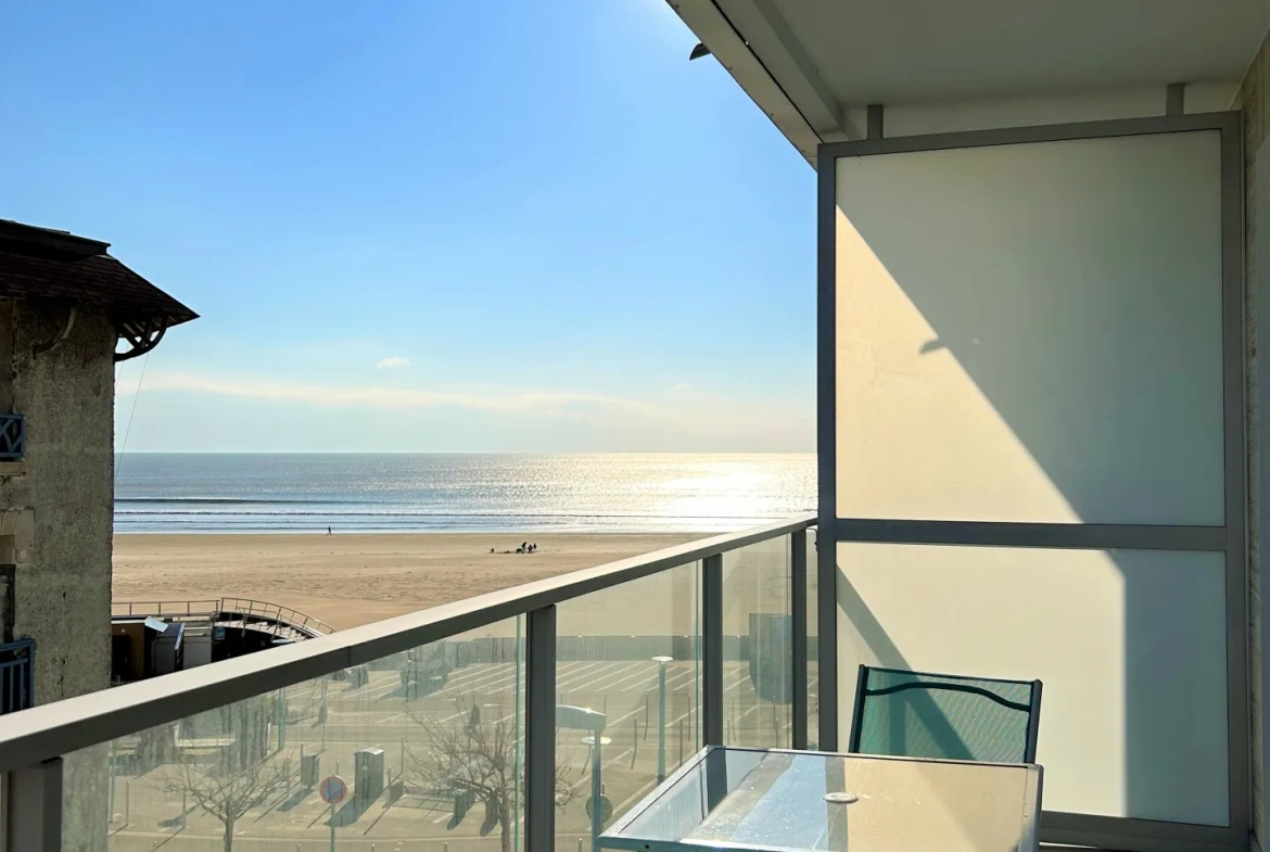 Appartement T2 avec vue latérale mer 