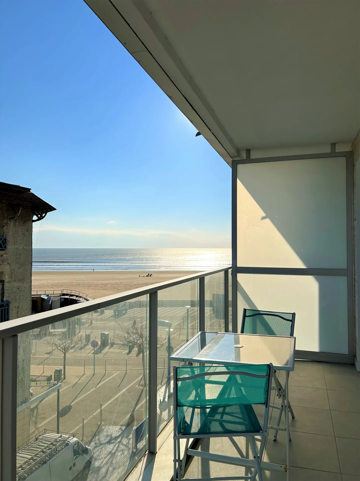Appartement T2 avec vue latérale mer 