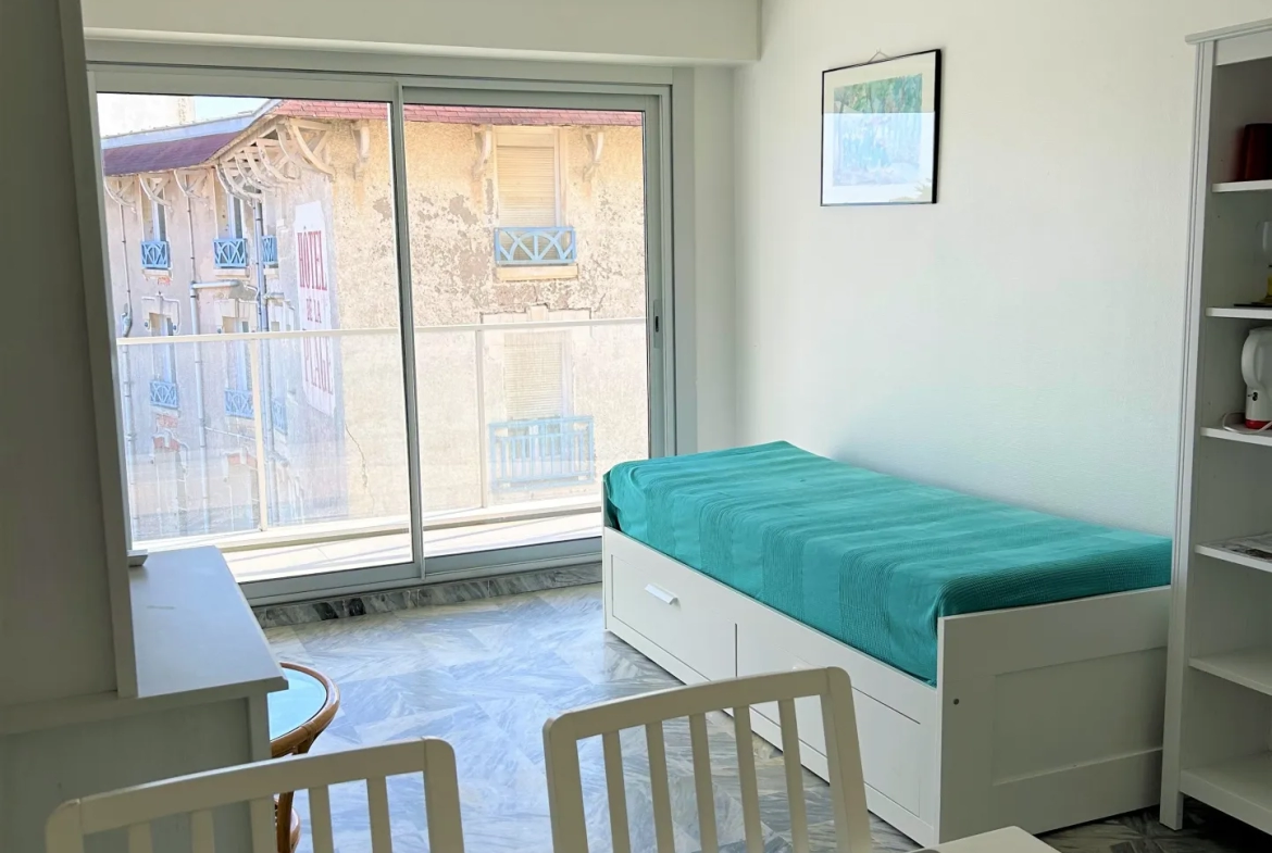Appartement T2 avec vue latérale mer 
