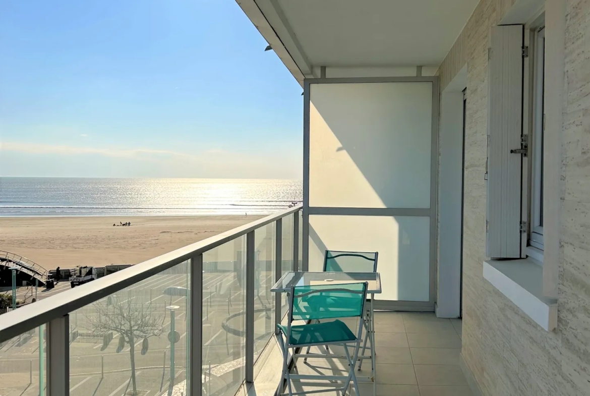 Appartement T2 avec vue latérale mer 
