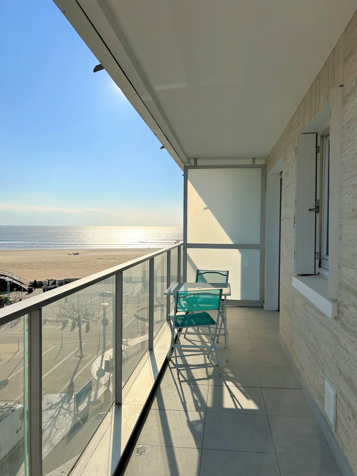 Appartement T2 avec vue latérale mer 