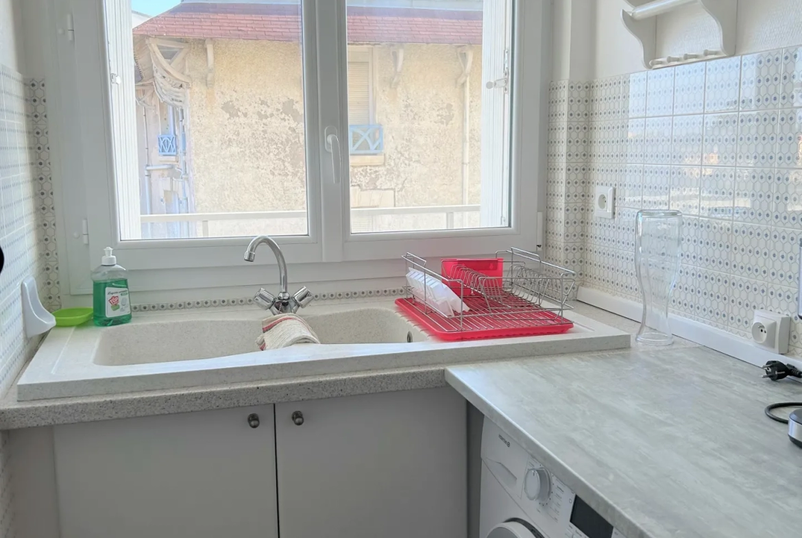 Appartement T2 avec vue latérale mer 