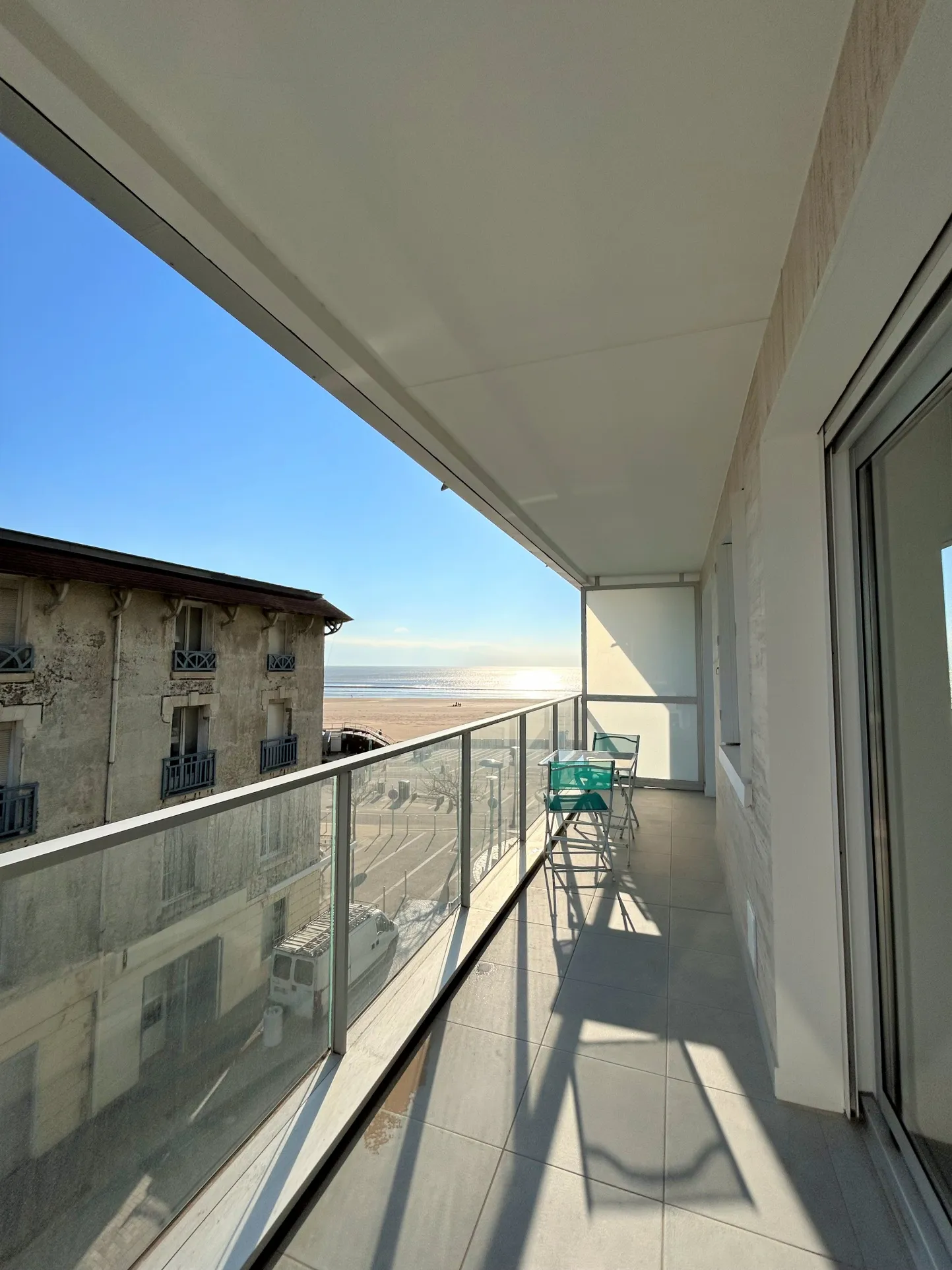Appartement T2 avec vue latérale mer 