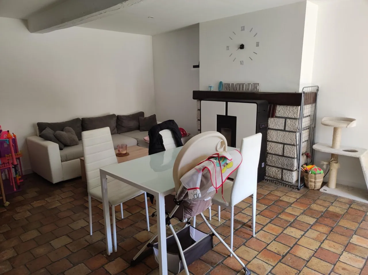 Belle longère avec 4 chambres à Auneau (28700) 
