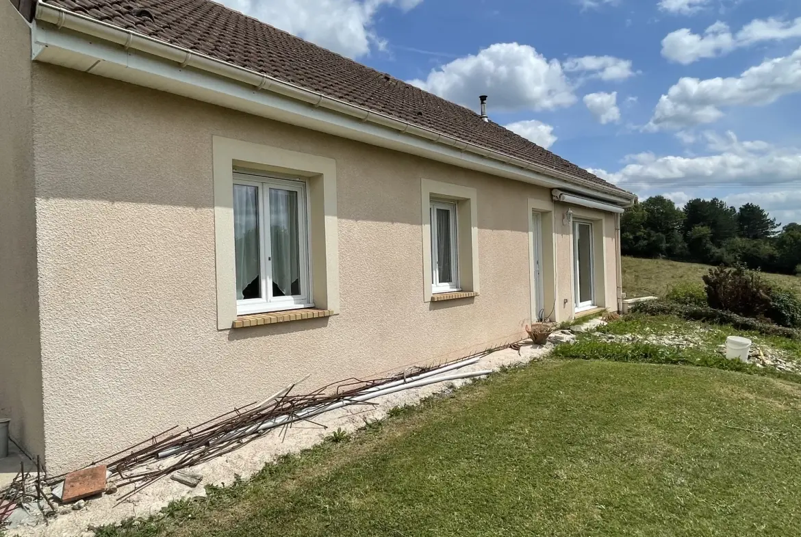 Pavillon sur 3000m2 de terrain à Lisores 14140 