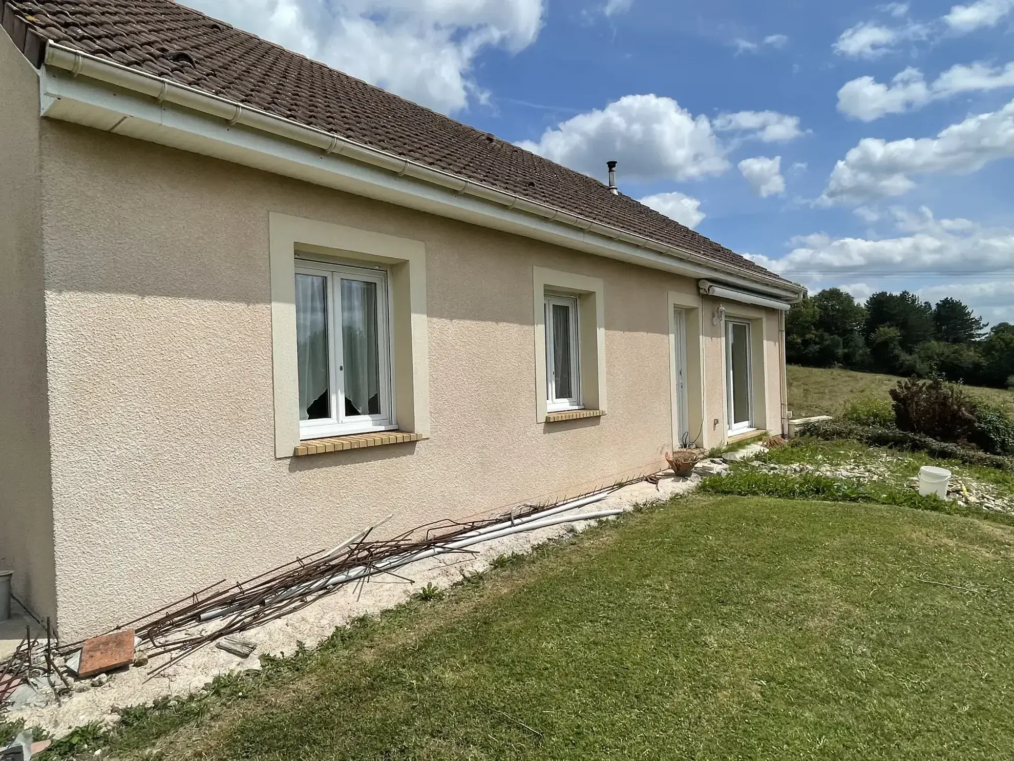 Pavillon sur 3000m2 de terrain à Lisores 14140 