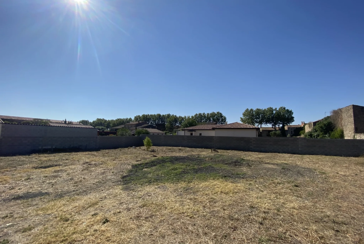 Terrain constructible à vendre à Trausse Minervois 