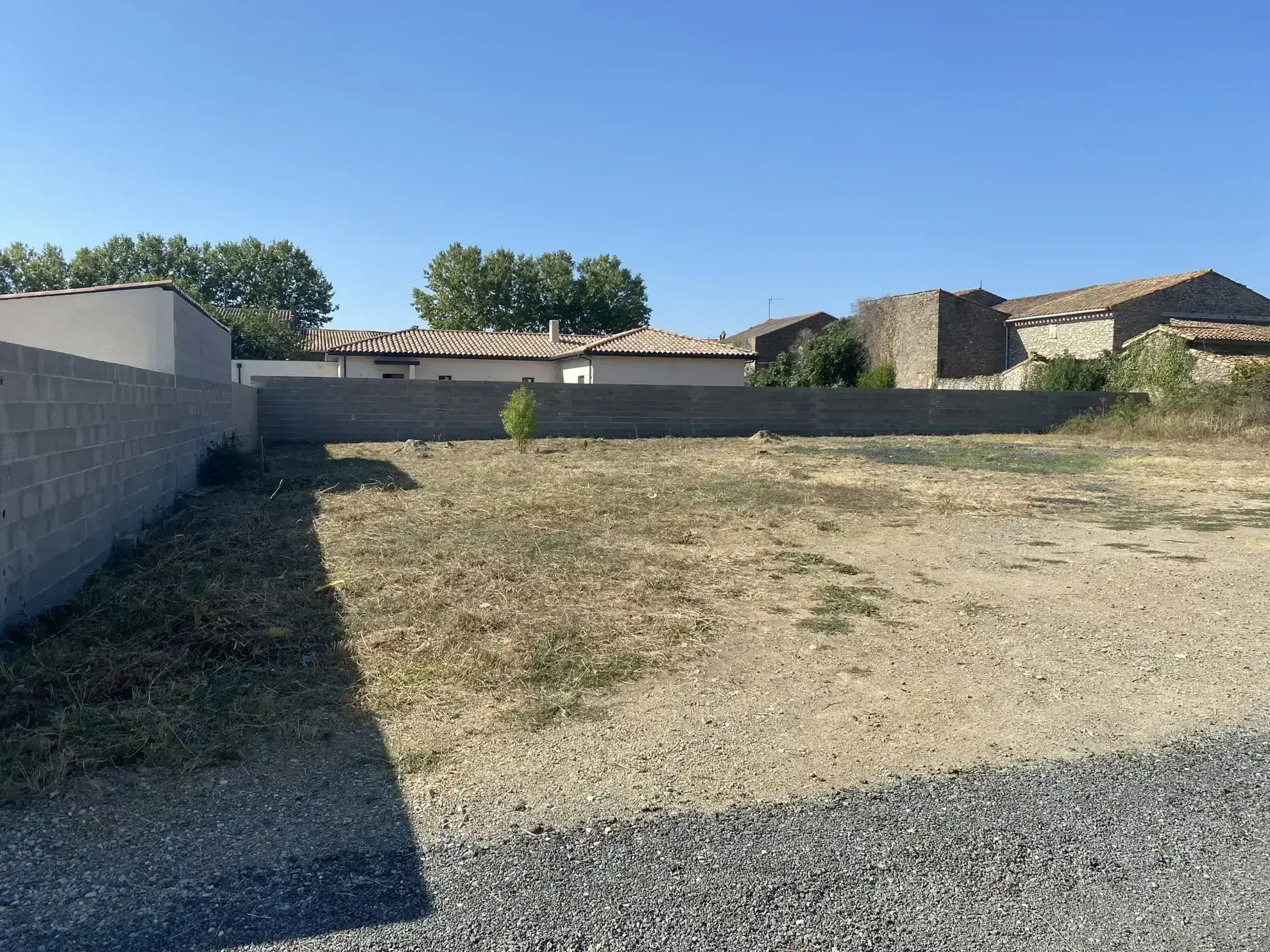 Terrain constructible à vendre à Trausse Minervois 