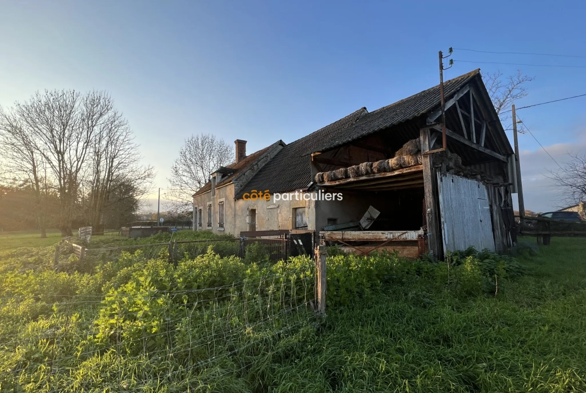 Corps de ferme sur les hauteurs de St-Amand 