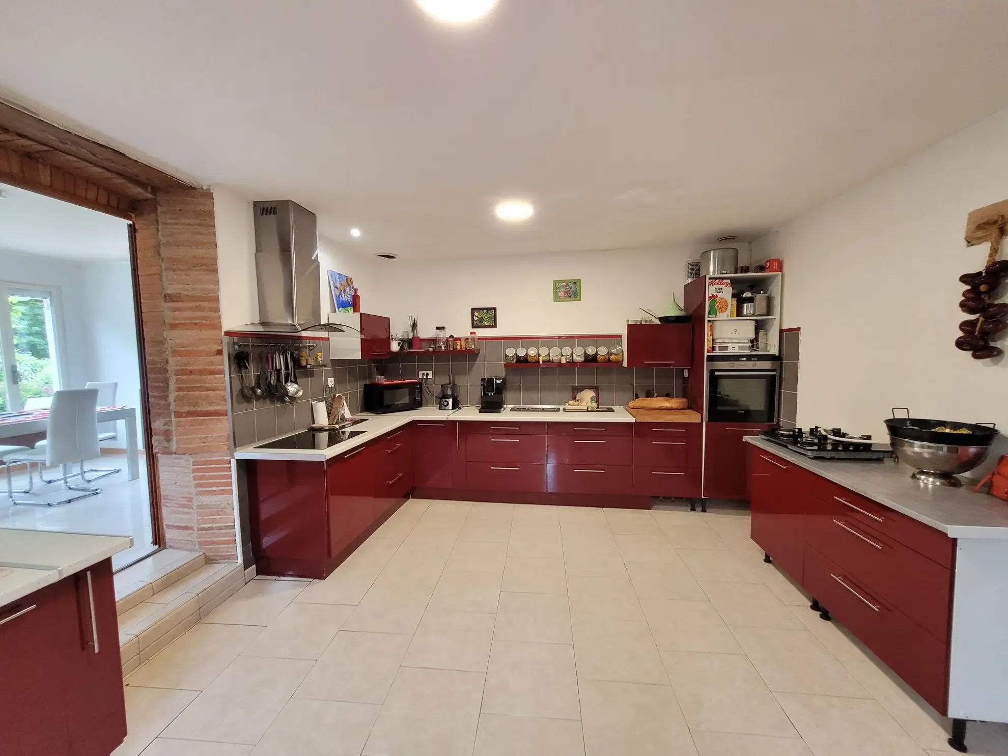 Maison 4 chambres avec garage et piscine à Cordes-Tolosannes 