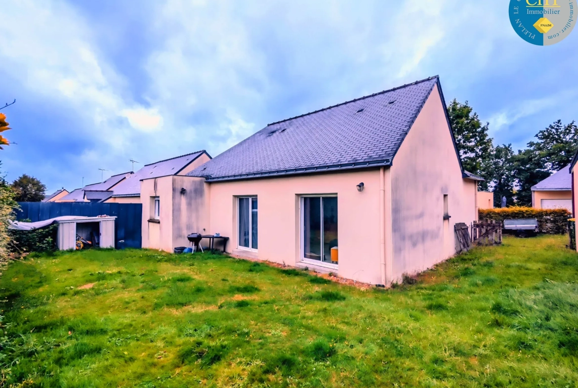 A vendre à Plélan le Grand, maison T3 de plain pied 