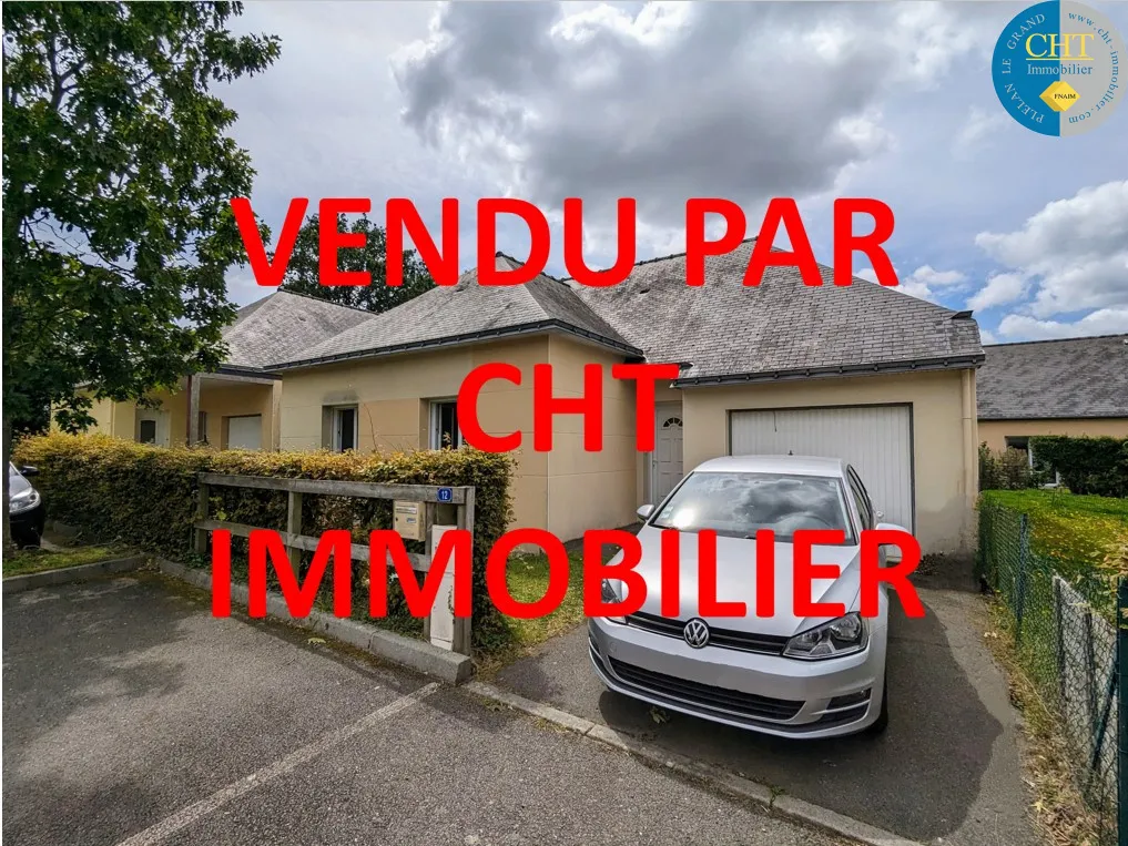 A vendre à Plélan le Grand, maison T3 de plain pied 