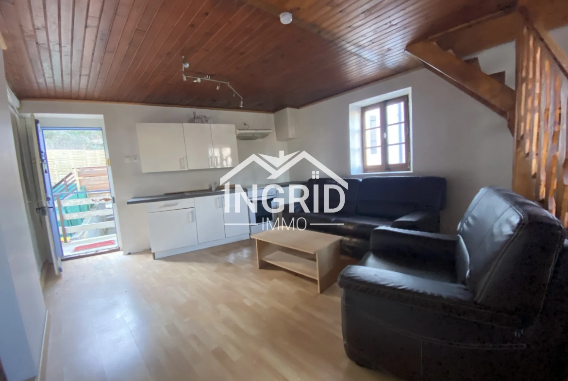 Maison mitoyenne T2 avec garage à Publier (74500) 