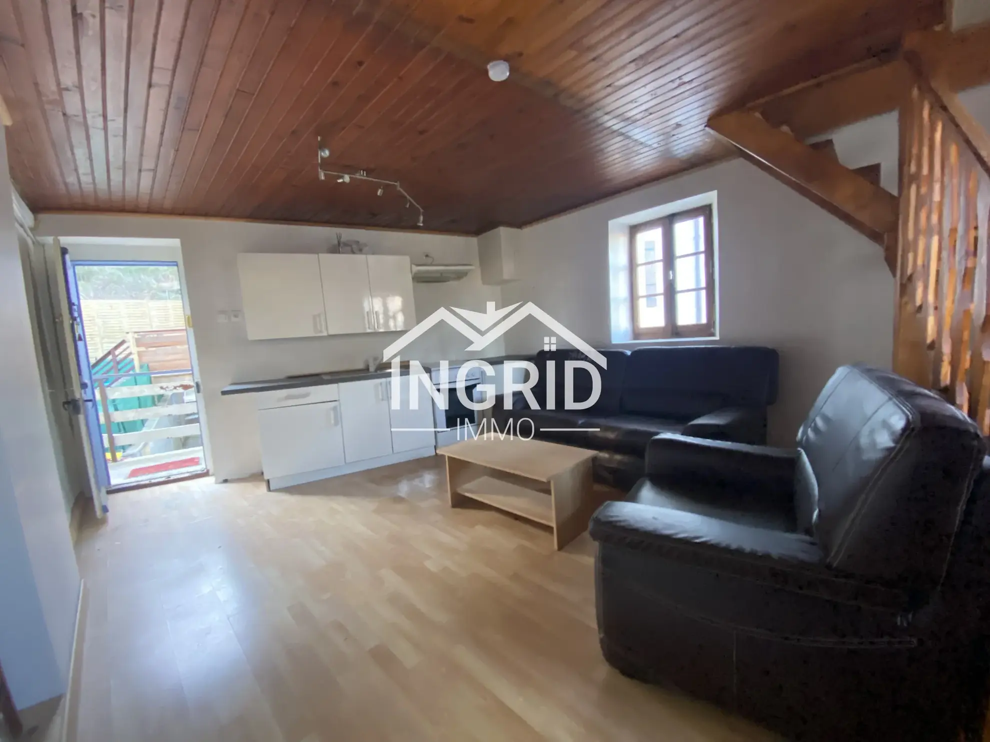 Maison mitoyenne T2 avec garage à Publier (74500) 