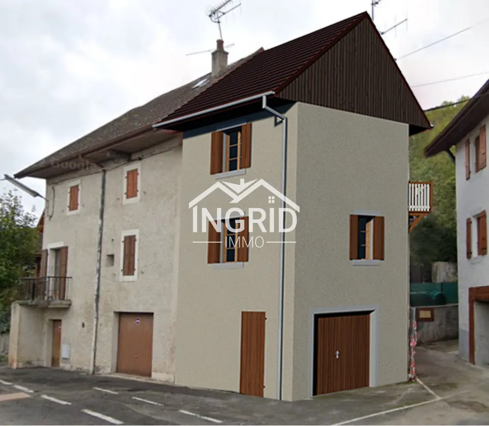Maison mitoyenne T2 avec garage à Publier (74500) 