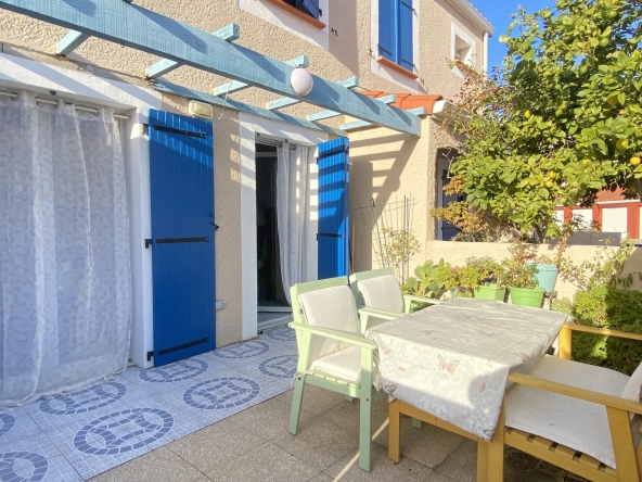 Villa T3 avec Jardin et Garage à Le Barcarès