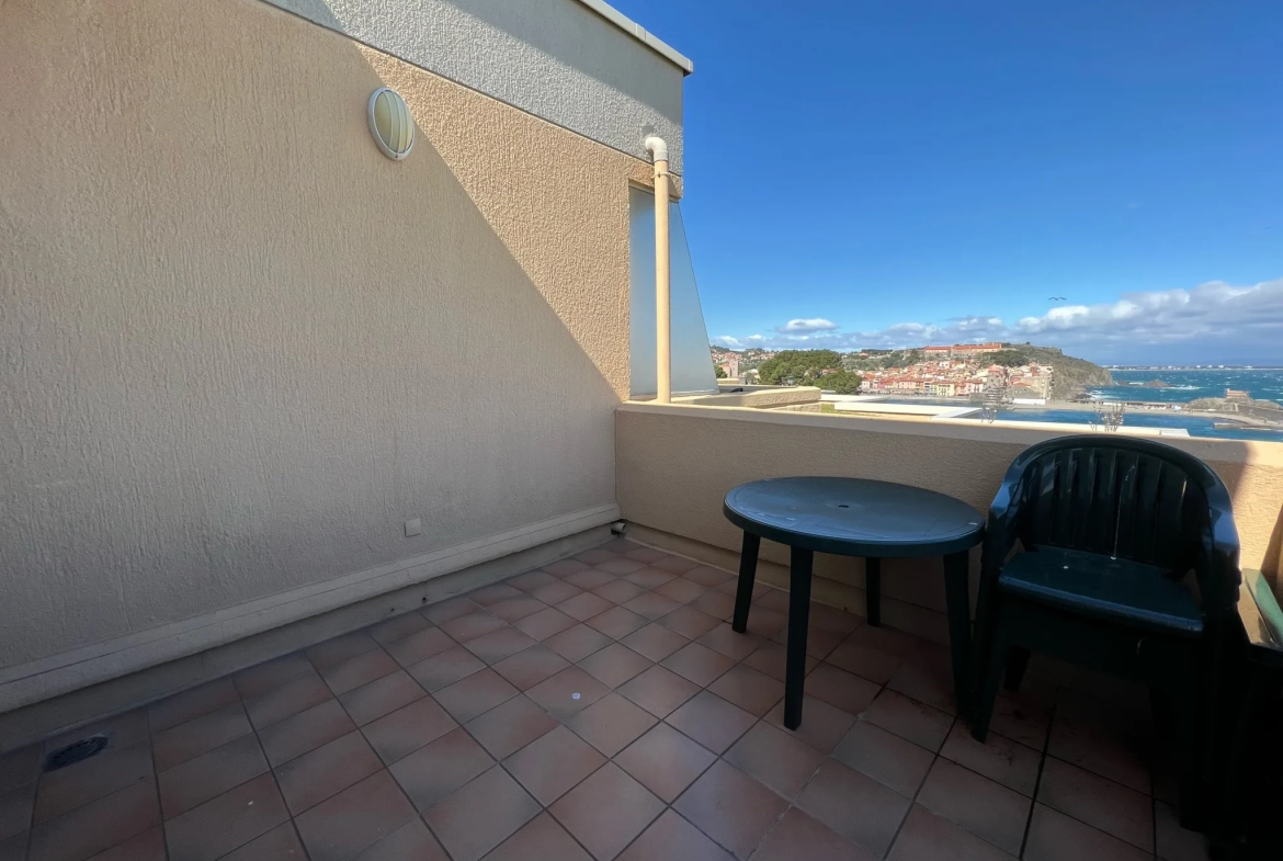 Appartement avec terrasse à vendre à Collioure 