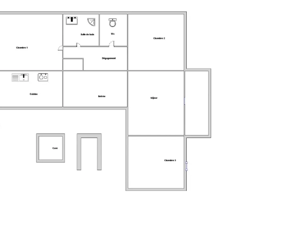 Appartement T4 de 76 m2 à Champigny-sur-Marne 
