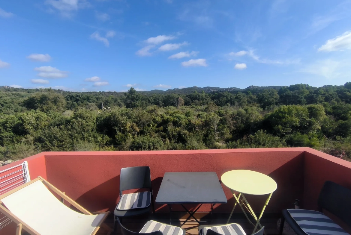 Appartement T2 récent à vendre à Lecci 