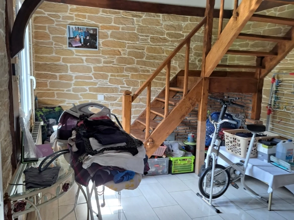 Longère de 114 m2 avec terrain de 2524 m2 à Greuville 