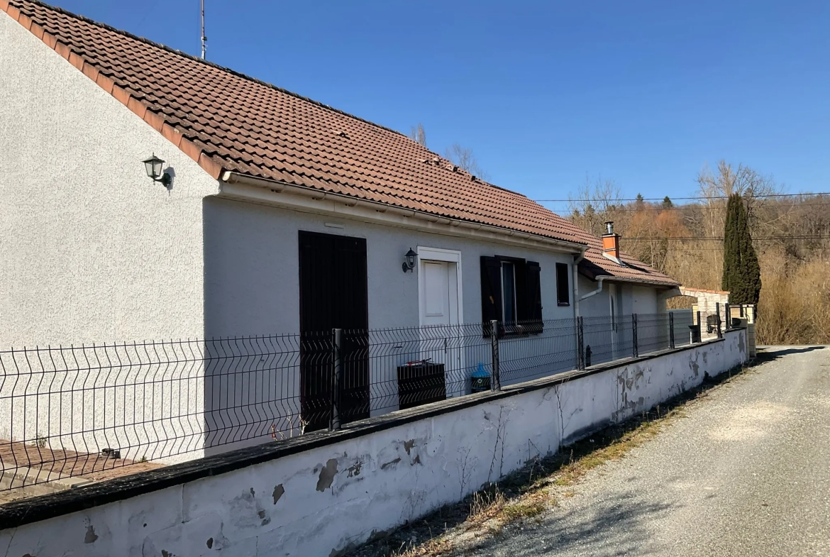 Maison de plain pied 117m2 à vendre à Mandeure 