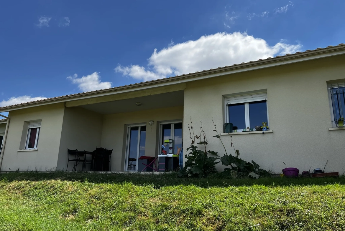 Maison contemporaine 3 chambres avec garage à Langon 