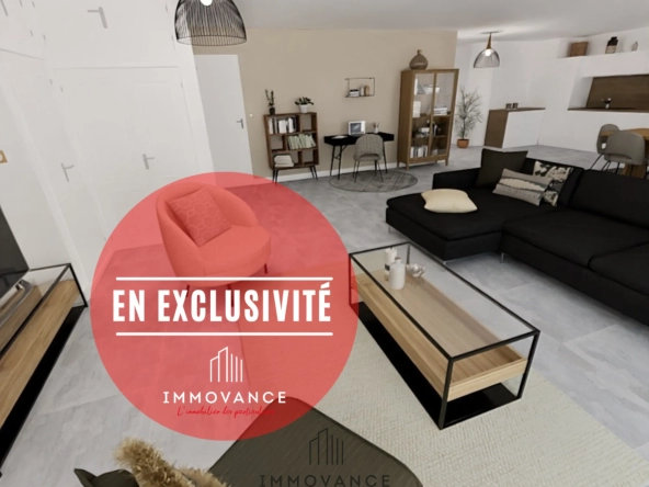 EXCLUSIVITE CASTRIES Appartement T3 de 73 m2 avec jardin de 126 m2 IMMOVANCE GROUPE