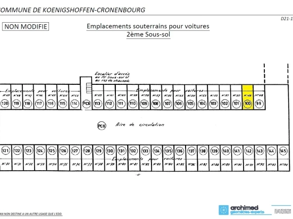Studio à vendre - Strasbourg Cronenbourg 