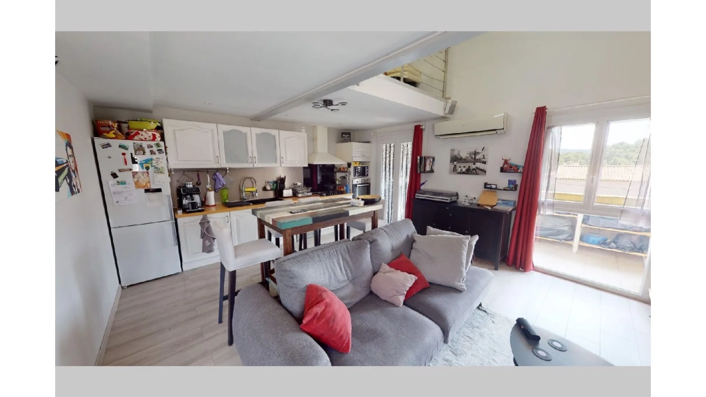 Appartement de type 3 avec vue dégagée et terrasse