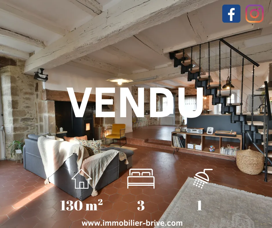 Maison de bourg à Donzenac