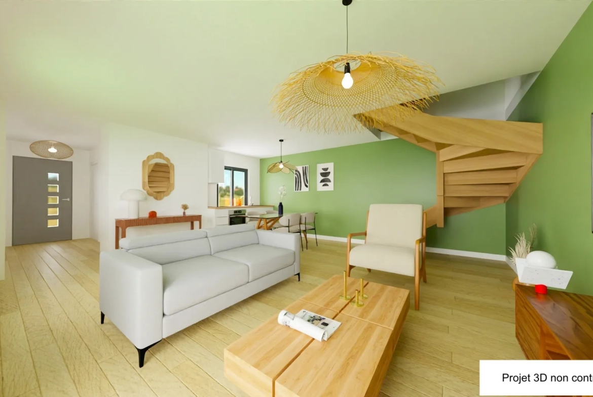 Maison de 100m2 rénovée - 3 chambres - jardin 