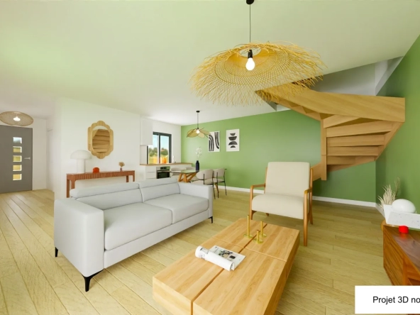 Maison de 100m2 rénovée - 3 chambres - jardin 