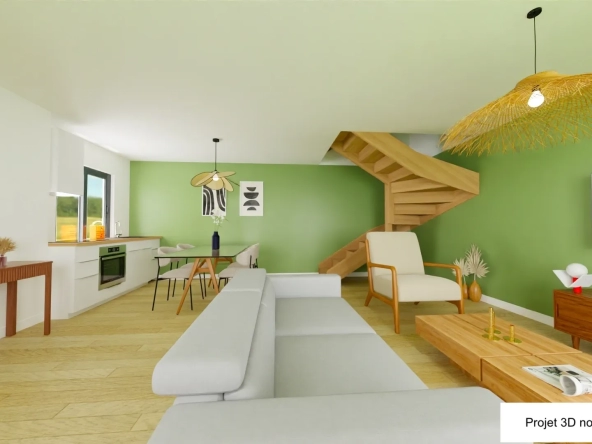Maison de 100m2 rénovée - 3 chambres - jardin 