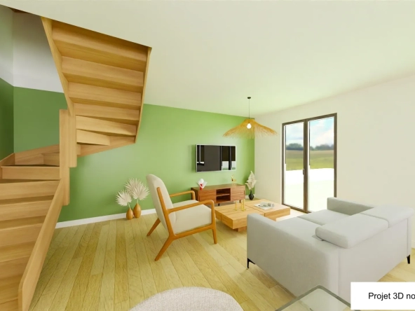 Maison de 100m2 rénovée - 3 chambres - jardin 