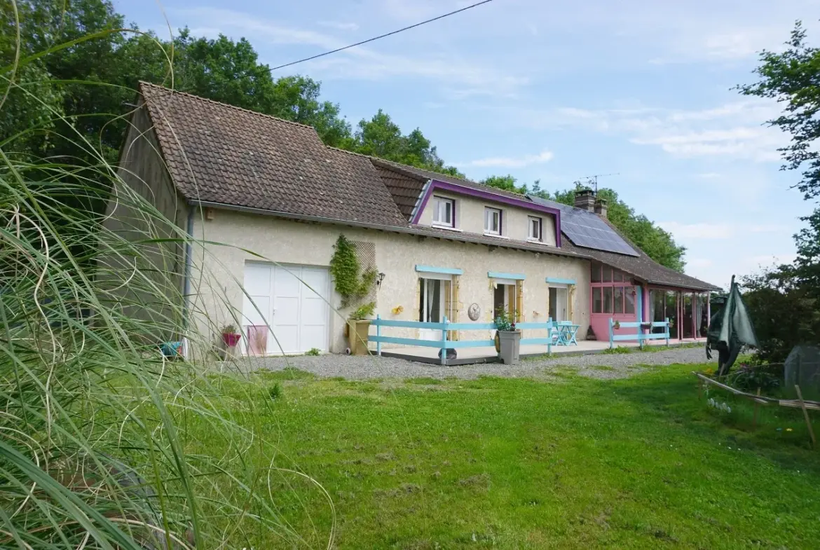 Grande maison de campagne à Paray le Monial 