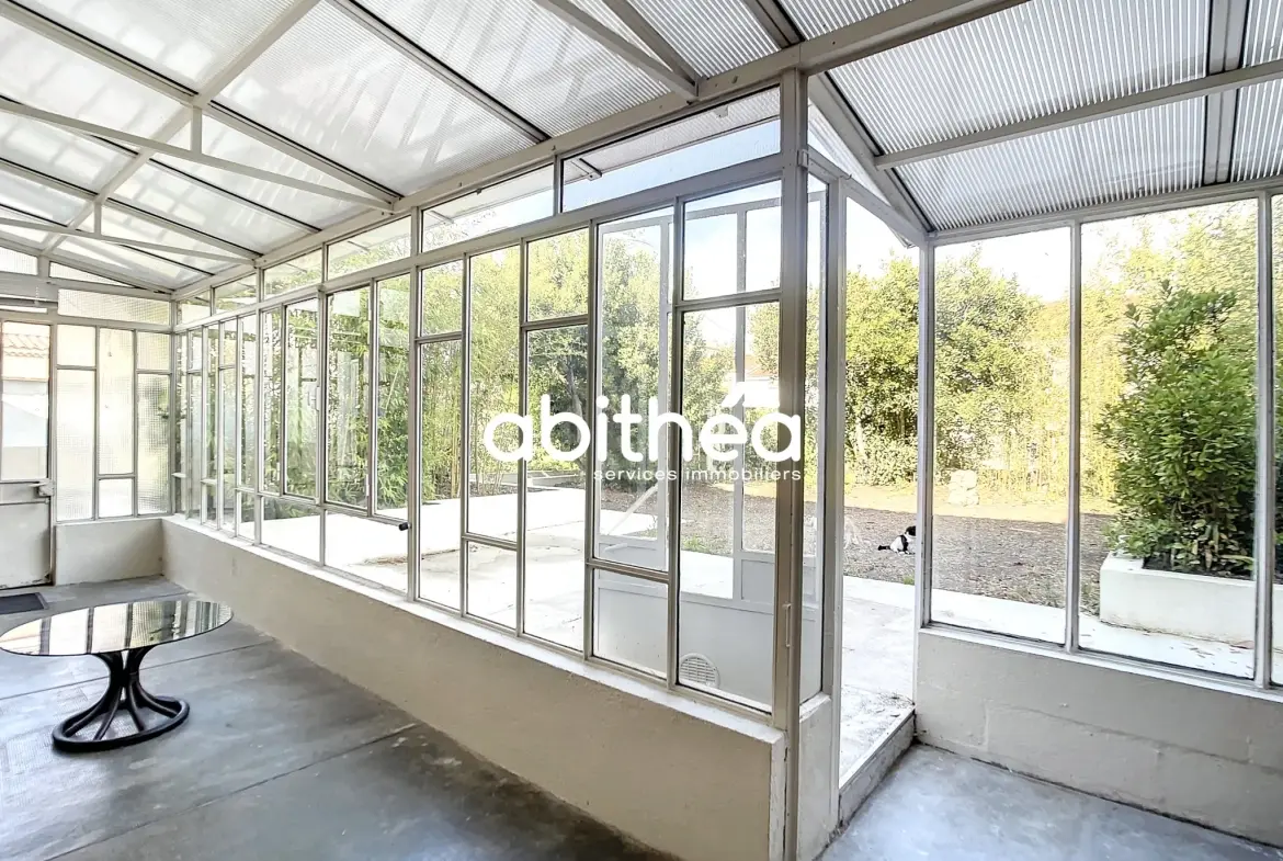 Maison 4 pièces avec jardin, véranda et garage à Béziers 