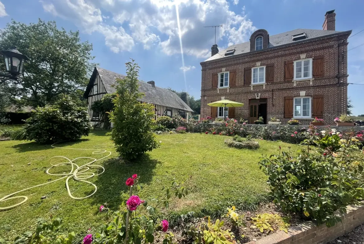 Propriété familiale de deux maisons à Montviette 