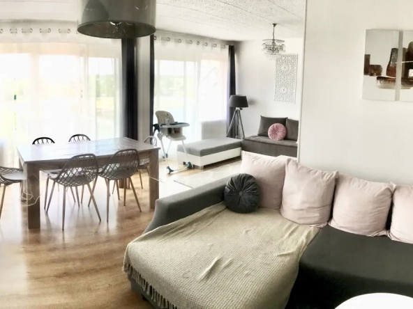 Appartement lumineux de 100m2 à Mantes-la-Ville 