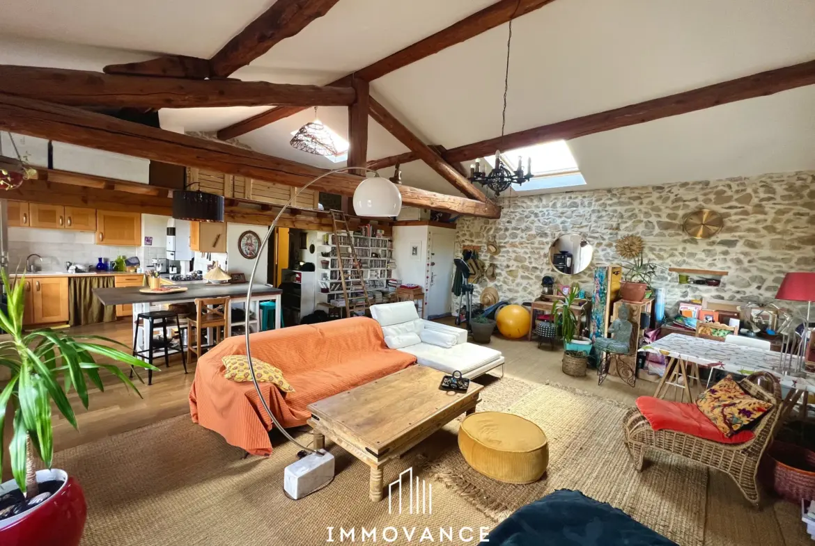 Vente appartement Loft 73 Murviels-les-Montpellier Villeneuve-les-Maguelone 