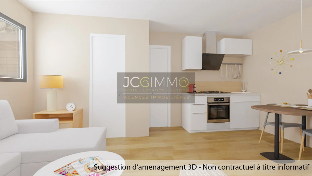 Studio de 21.34 m2 à Belgentier