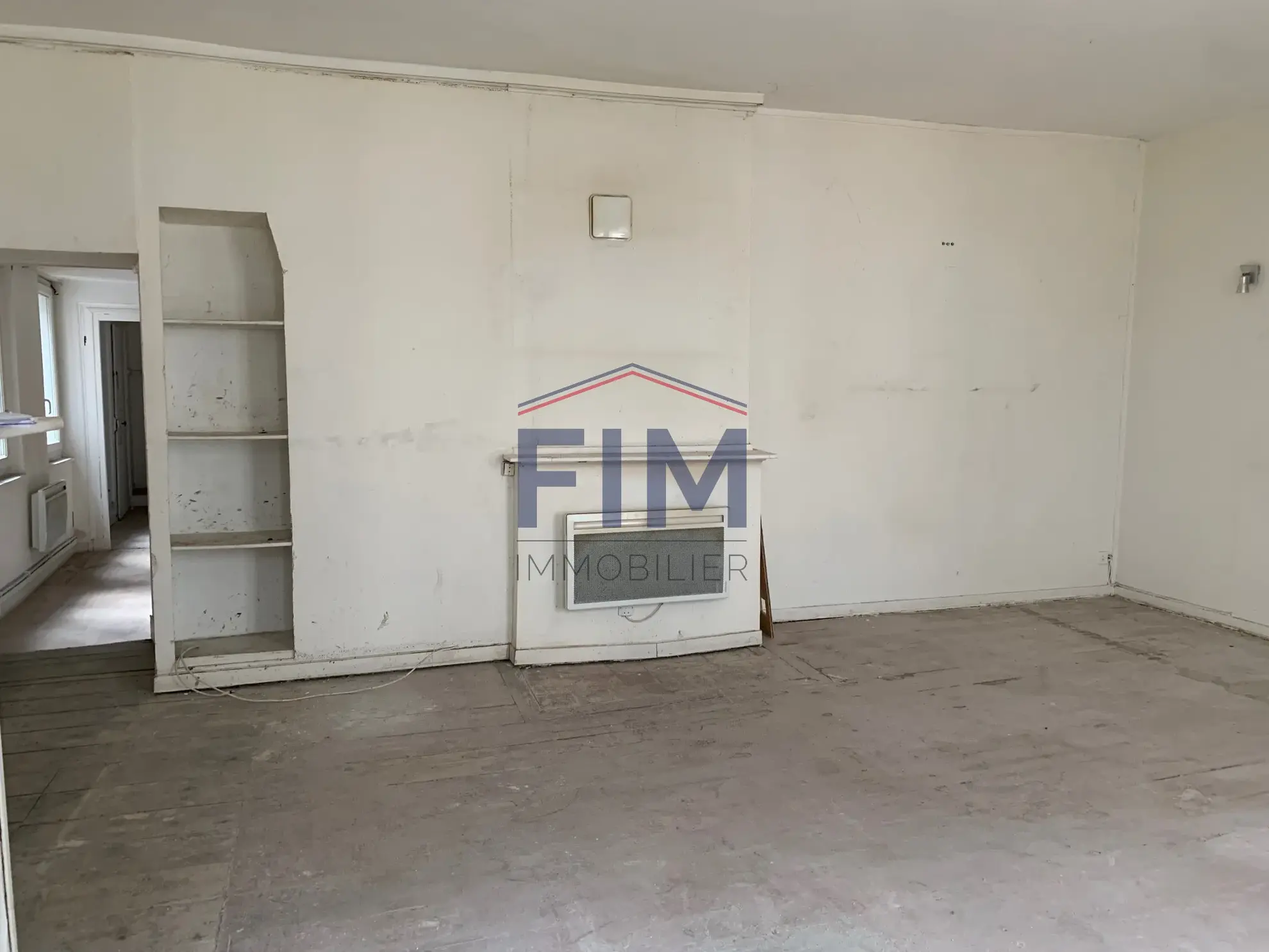 Appartement F3 à Dieppe avec cuisine aménagée 