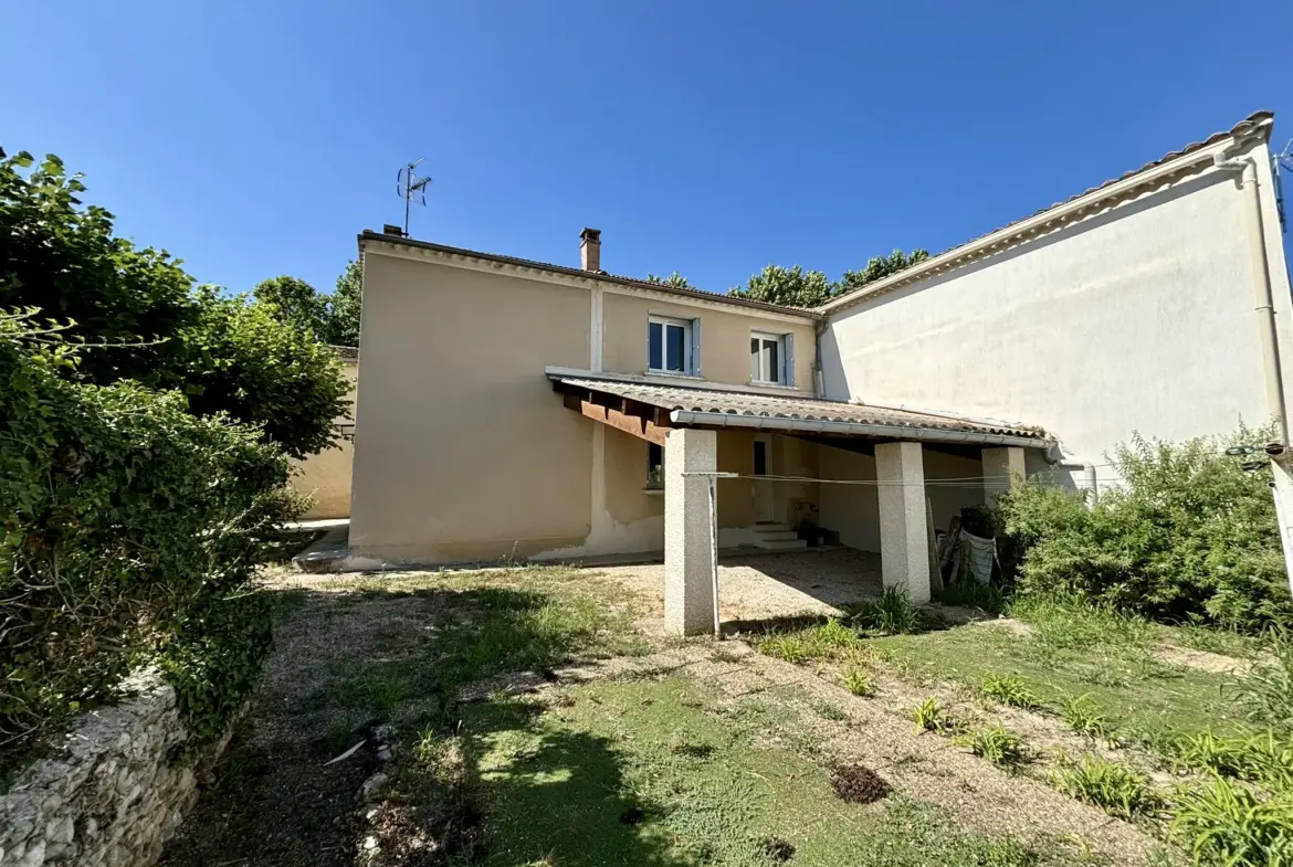 Village House with 2 Apartments and Garden in Nyons 