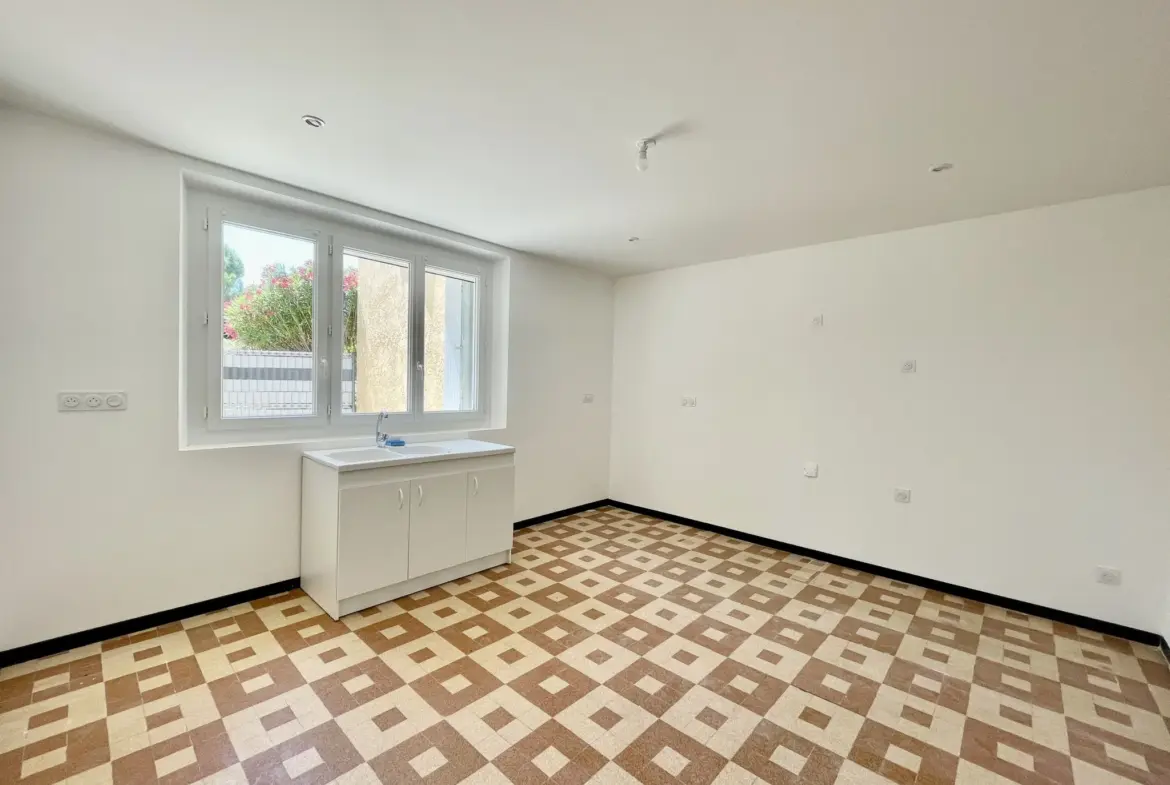 Village House with 2 Apartments and Garden in Nyons 