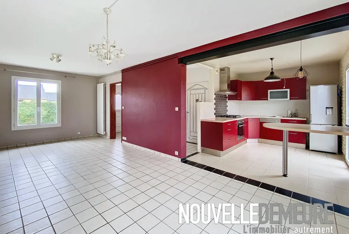 À vendre : Maison de 95 m² à Hirel avec jardin et terrasse 